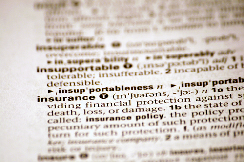 Insurance Dictionary